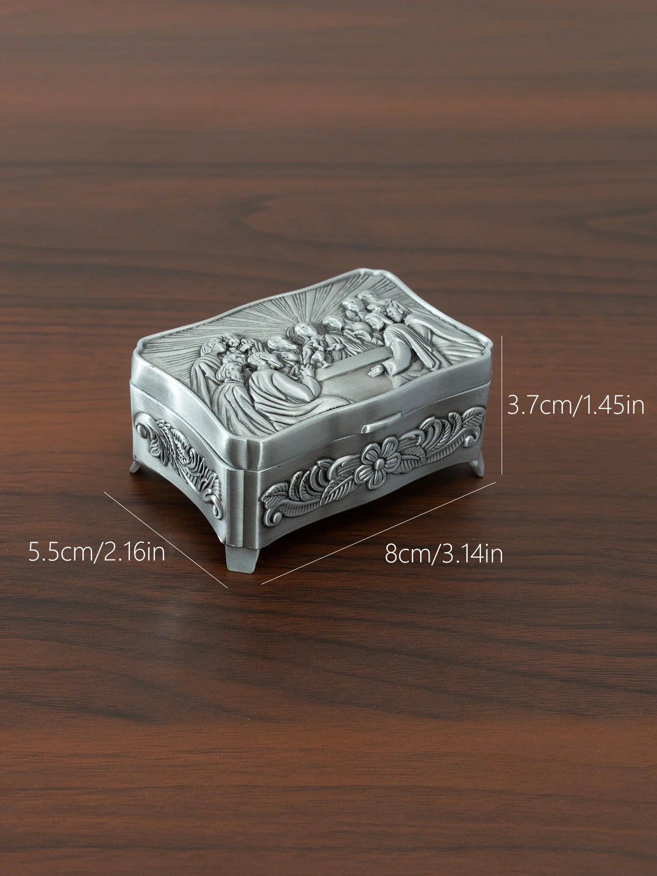Porta Joias Última Ceia em Metal