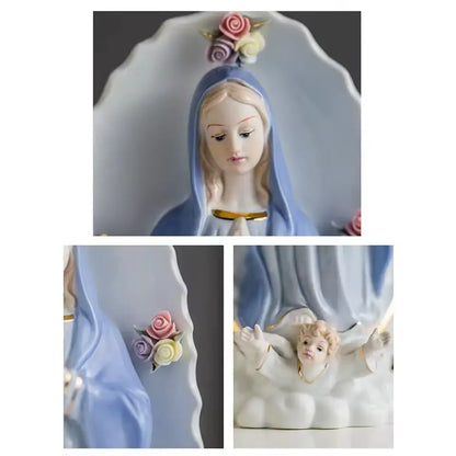 Imagem Nossa Senhora de Guadalupe de Porcelana