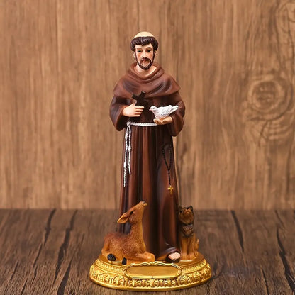 Imagem de São Francisco de Assis em Resina – 21cm