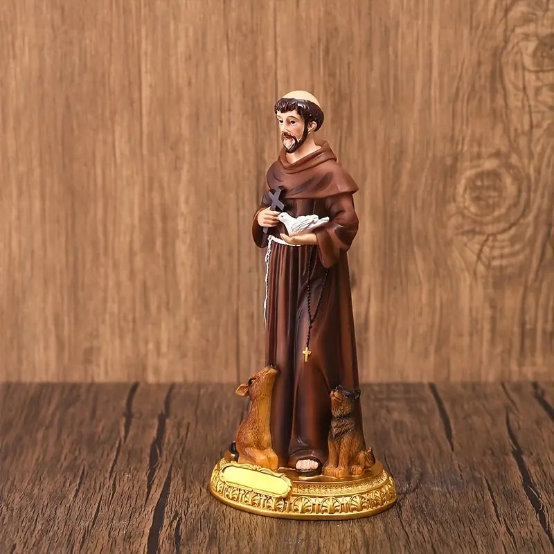 Imagem de São Francisco de Assis em Resina – 21cm