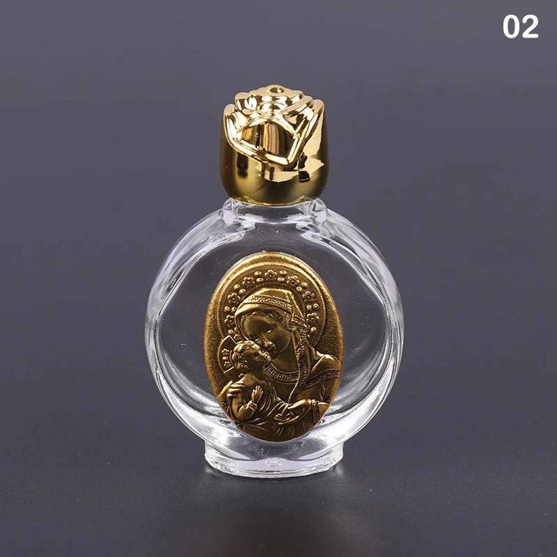 Garrafa de Água Benta de Vidro