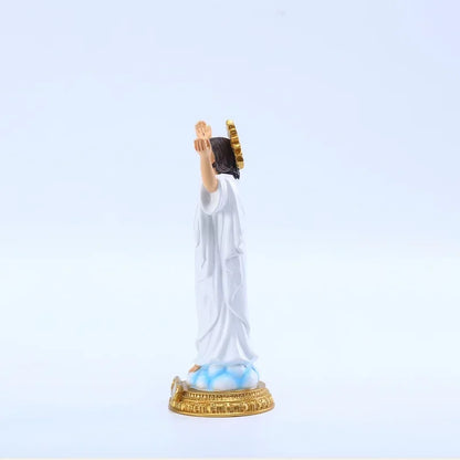 Imagem de Jesus Cristo Ressuscitado em Resina 22,5cm