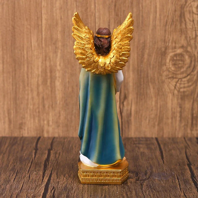 Imagens de São Gabriel e São Rafael em Resina