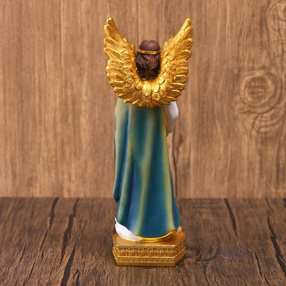 Imagens de São Gabriel e São Rafael em Resina