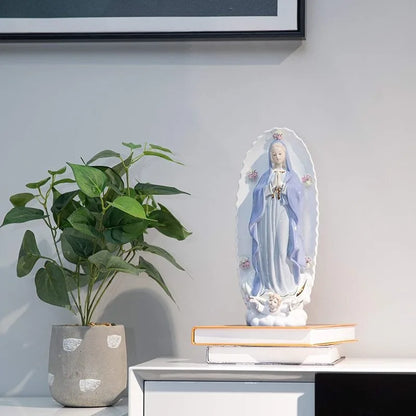 Imagem Nossa Senhora de Guadalupe de Porcelana