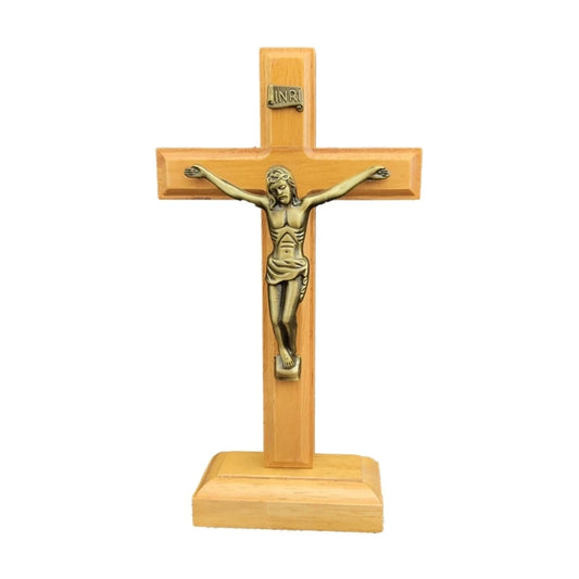 Crucifixo de Madeira INRI 20 cm
