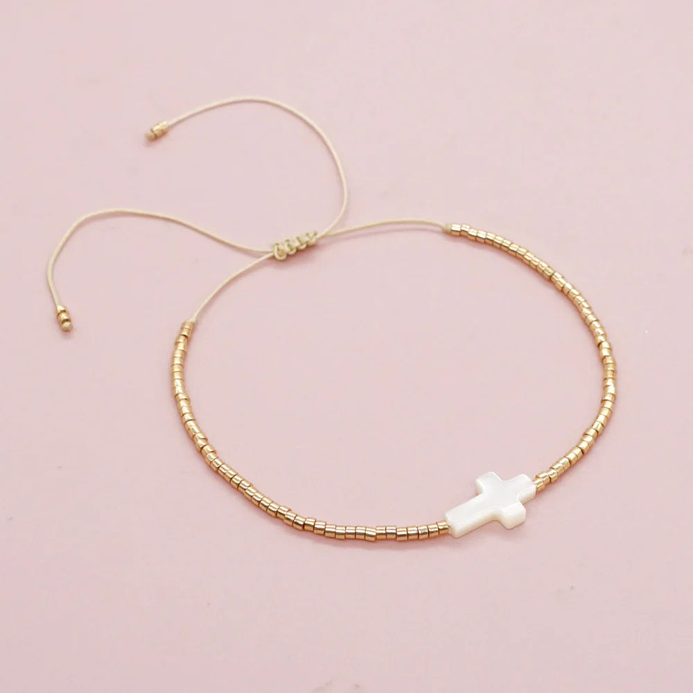 pulseira com cruz