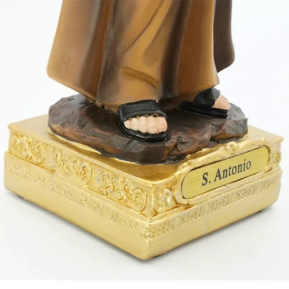 Estátua de Santo Antônio em Resina - 20/30cm