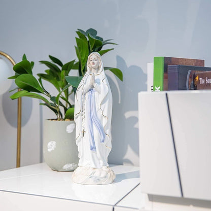 Imagem de Nossa Senhora de Lourdes em Porcelana – 30cm