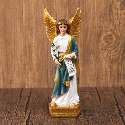 Imagens de São Gabriel e São Rafael em Resina