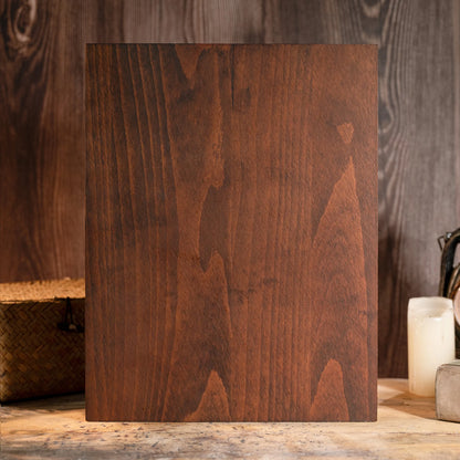 Escultura em Madeira da Virgem Maria - Coração Sagrado