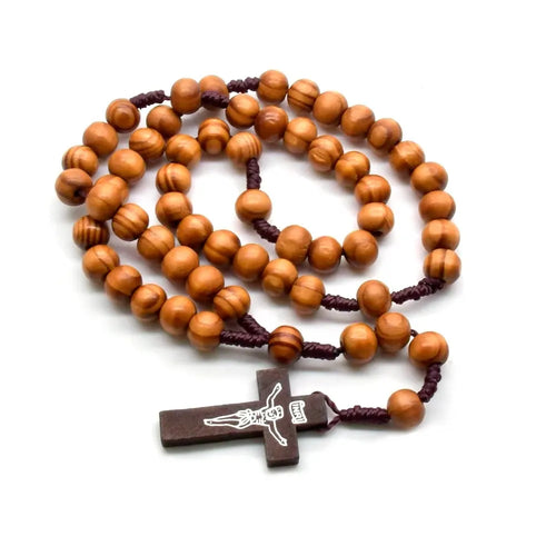 Terço de Madeira Vintage