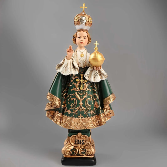 Imagem Menino Jesus de Praga em Resina