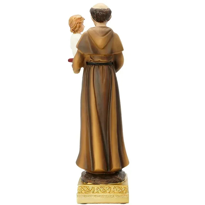 Estátua de Santo Antônio em Resina - 20/30cm