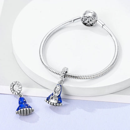 Berloque de Prata 925 Nossa Senhora Aparecida