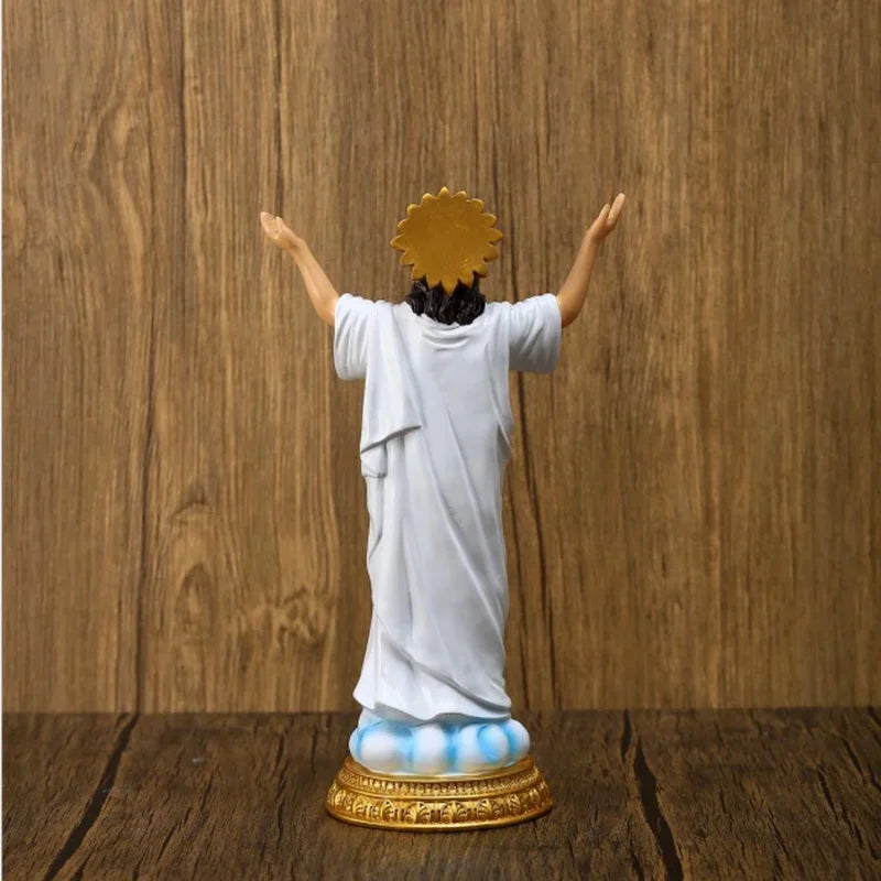 Imagem de Jesus Cristo Ressuscitado em Resina 22,5cm