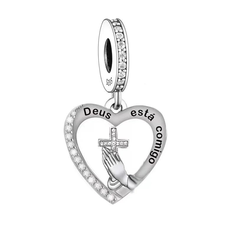 Berloques Católicos em Prata 925