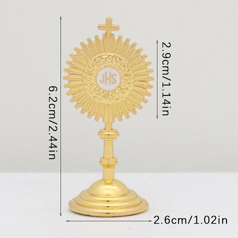 Mini Ostensório – Devoção e Elegância em Cada Detalhe