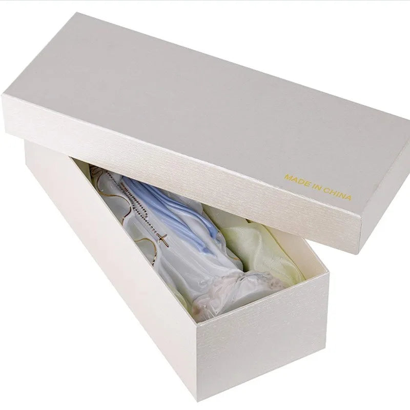 Imagem de Porcelana Nossa Senhora das Graças Pintada à Mão