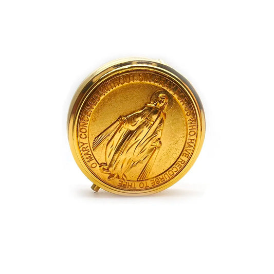 Caixa de Presente Religiosa - Porta Terço e Joias Religiosas