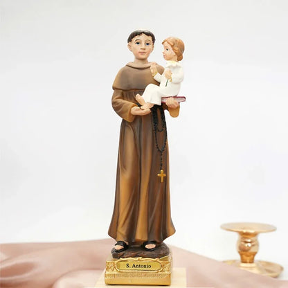 Estátua de Santo Antônio em Resina - 20/30cm