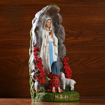 Imagem de Nossa Senhora de Lourdes em Resina – 20cm