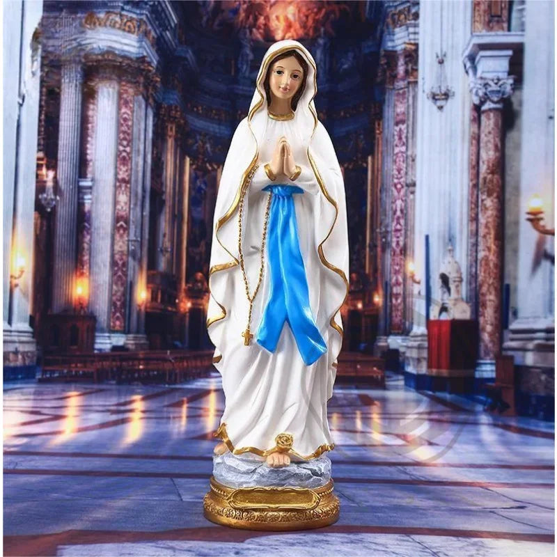 Imagem de Resina de Nossa Senhora de Lourdes