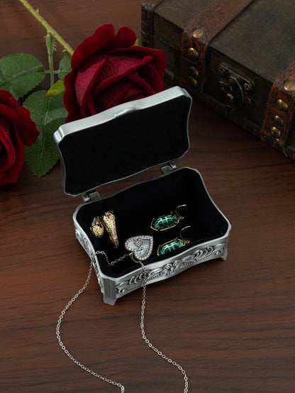 Caixa de Jóias Última Ceia - Artesanato Retro em Metal