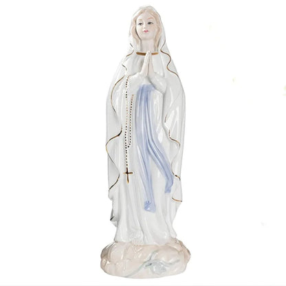 Imagem de Nossa Senhora de Lourdes em Porcelana – 30cm
