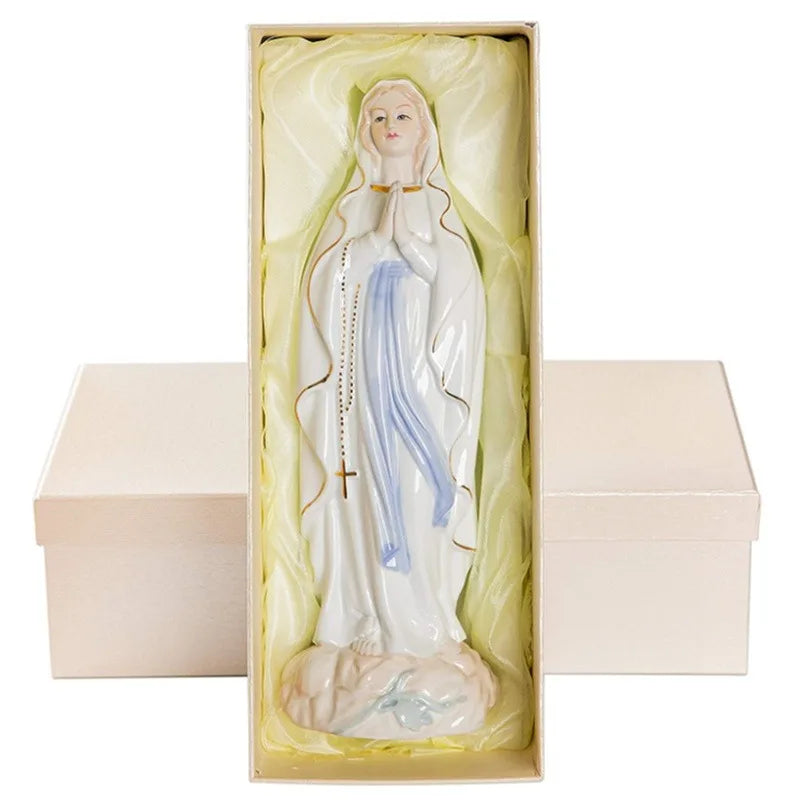 Imagem de Nossa Senhora de Lourdes em Porcelana – 30cm