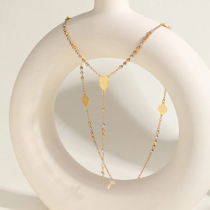 Colar Terço de Nossa Senhora de Guadalupe Modelo Devota