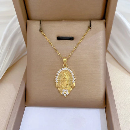 colar nossa senhora de guadalupe