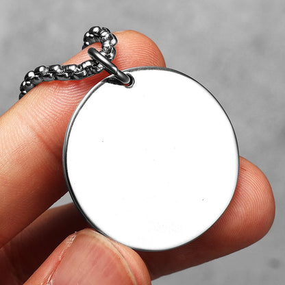 Colar Jesus Pastor em Aço Inoxidável