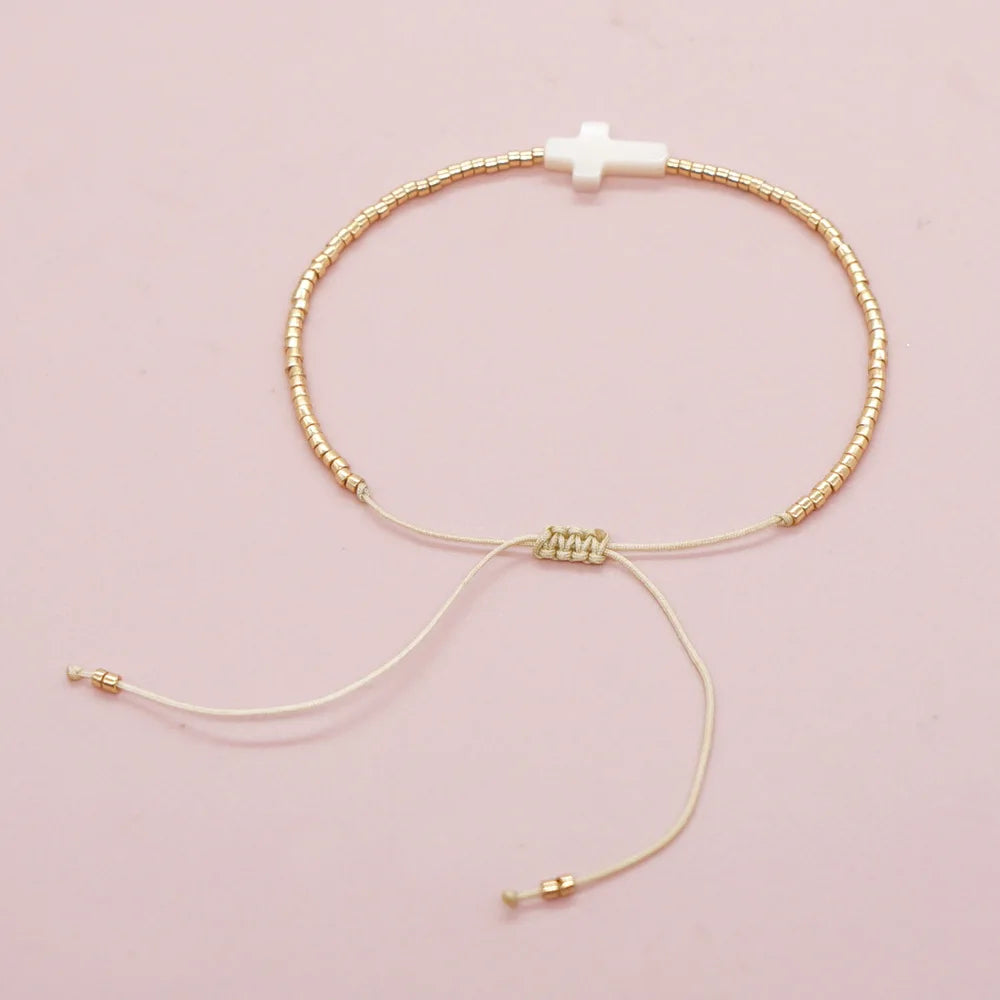pulseira com cruz