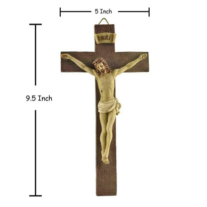 Crucifixo de Resina Jesus