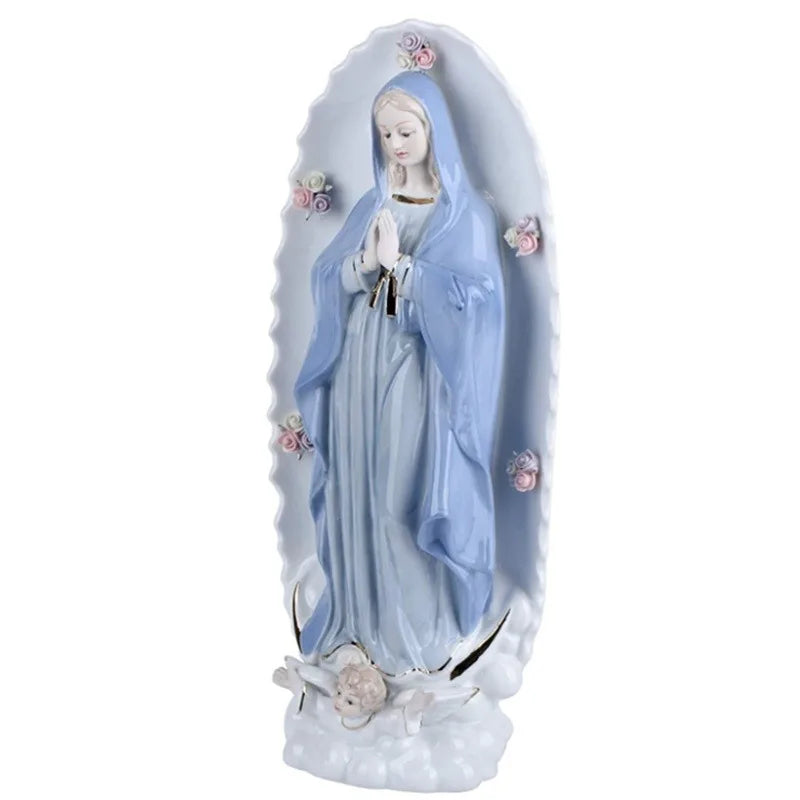 Imagem Nossa Senhora de Guadalupe de Porcelana