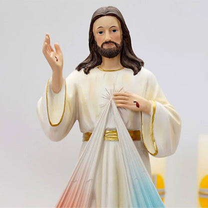 Imagem de Jesus Misericordioso em Resina