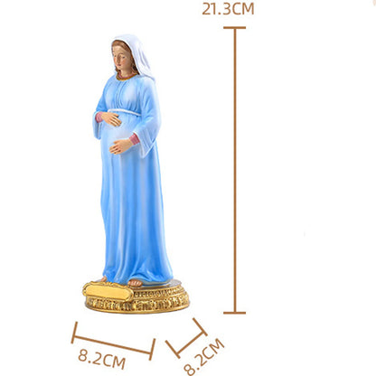 Imagem de Nossa Senhora Grávida em Resina 21cm