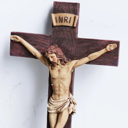 Crucifixo de Resina Jesus