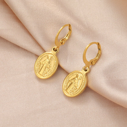 Brincos de Gota Nossa Senhora das Graças