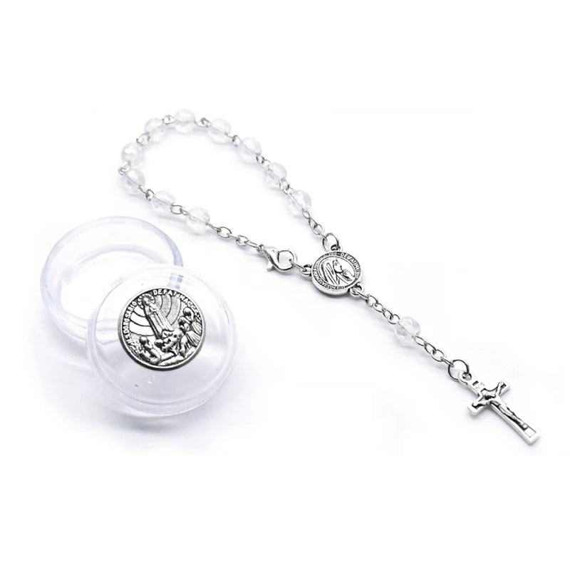 Pulseira Dezena Terço Nossa Senhora de Fátima