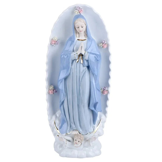 Imagem Nossa Senhora de Guadalupe de Porcelana