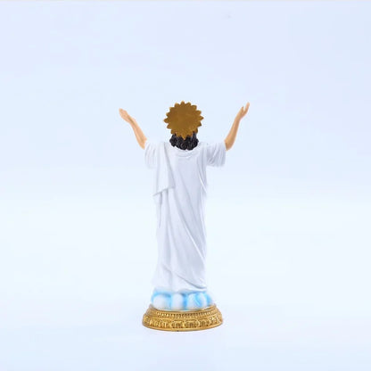 Imagem de Jesus Cristo Ressuscitado em Resina 22,5cm