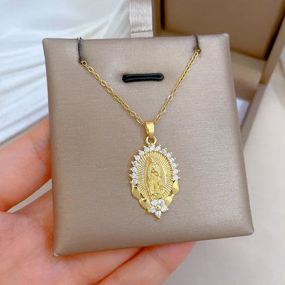 colar nossa senhora de guadalupe