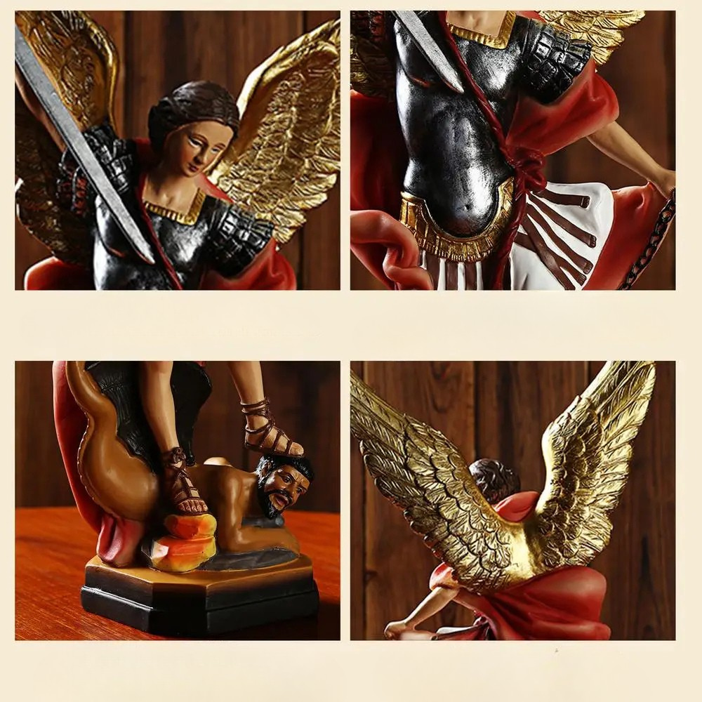 Imagem de São Miguel Arcanjo em Resina 22cm