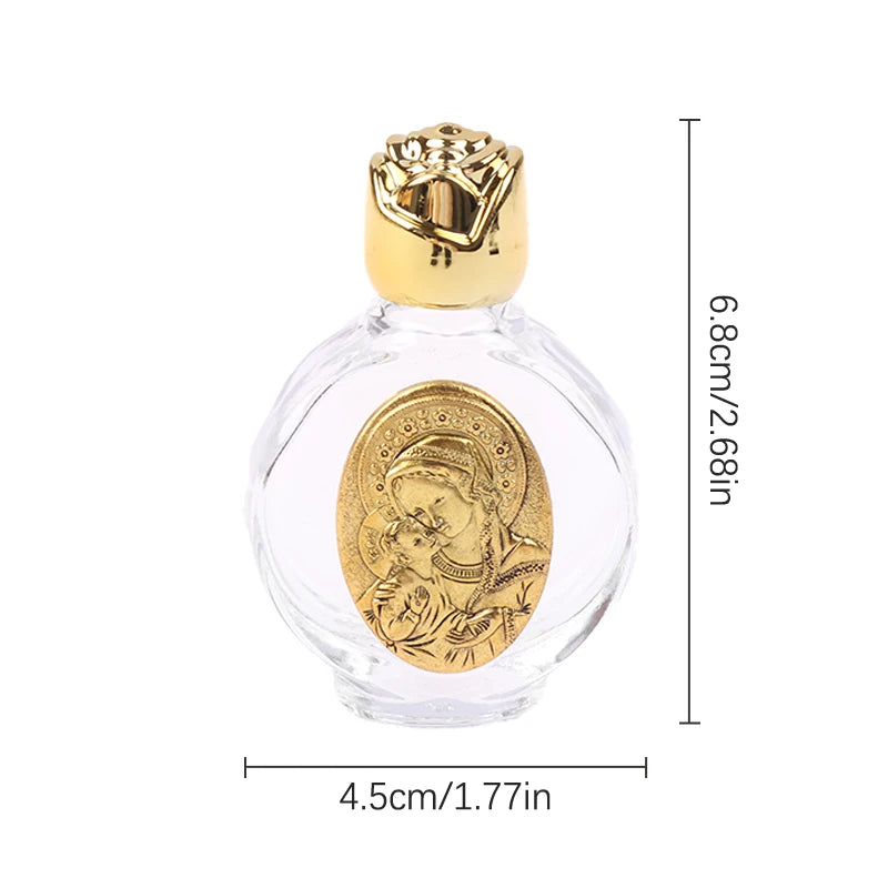 Garrafa de Água Benta de Vidro