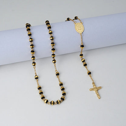 Terço Banhado a Ouro 18k