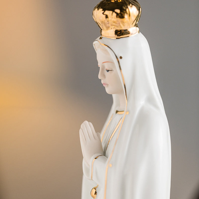 Imagem de Nossa Senhora de Fátima de Cerâmica