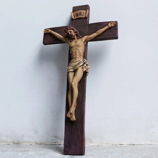 Crucifixo de Resina Jesus