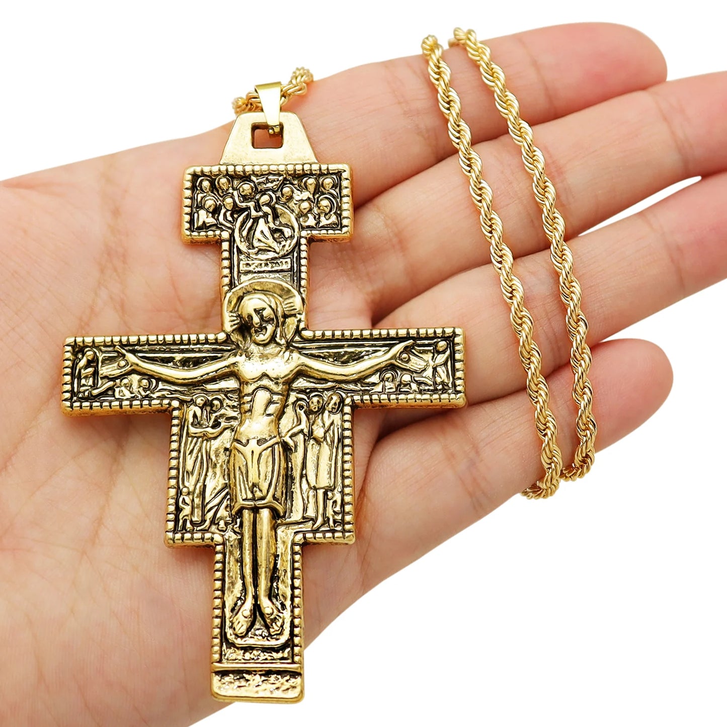 Colar com Cruz de São Damião